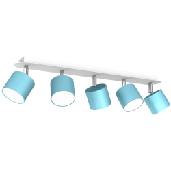 Lampa sufitowa Dixie 5xGX53 Niebieski/Biały Lampa sufitowa Dixie 5xGX53 Niebieski/Biały