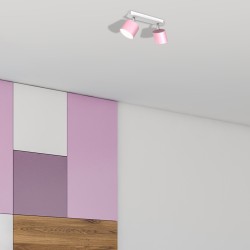 Lampa sufitowa DIXIE PINK 2xGX53 Lampa sufitowa DIXIE PINK 2xGX53