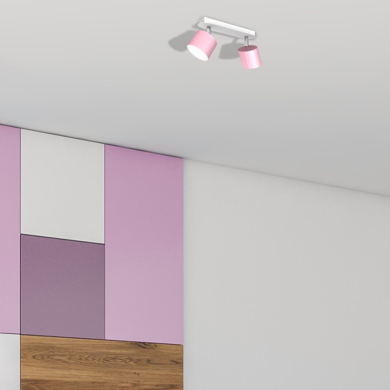 Lampa sufitowa DIXIE PINK 2xGX53 Lampa sufitowa DIXIE PINK 2xGX53
