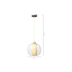 Lampa wisząca TELA 1xE27 fi25 Lampa wisząca TELA 1xE27 fi25