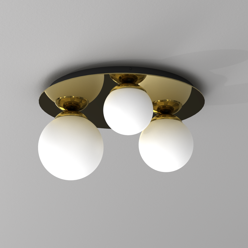 Lampa sufitowa PLATO 2xE14 + 1xE27 Lampa sufitowa PLATO 2xE14 + 1xE27