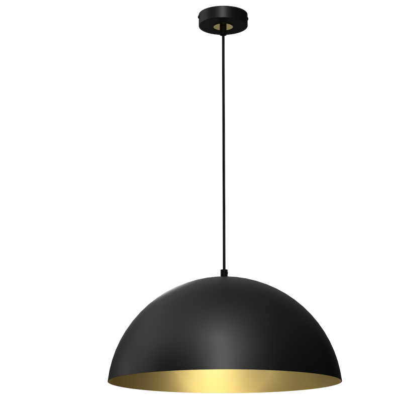 Lampa wisząca BETA BLACK/GOLD 1xE27 45cm Lampa wisząca BETA BLACK/GOLD 1xE27 45cm