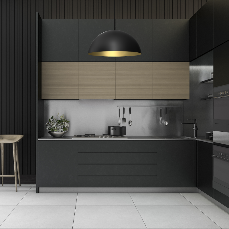 Lampa wisząca BETA BLACK/GOLD 1xE27 45cm Lampa wisząca BETA BLACK/GOLD 1xE27 45cm