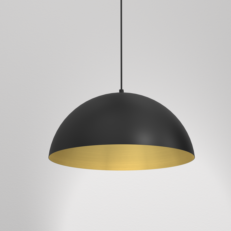 Lampa wisząca BETA BLACK/GOLD 1xE27 35cm Lampa wisząca BETA BLACK/GOLD 1xE27 35cm