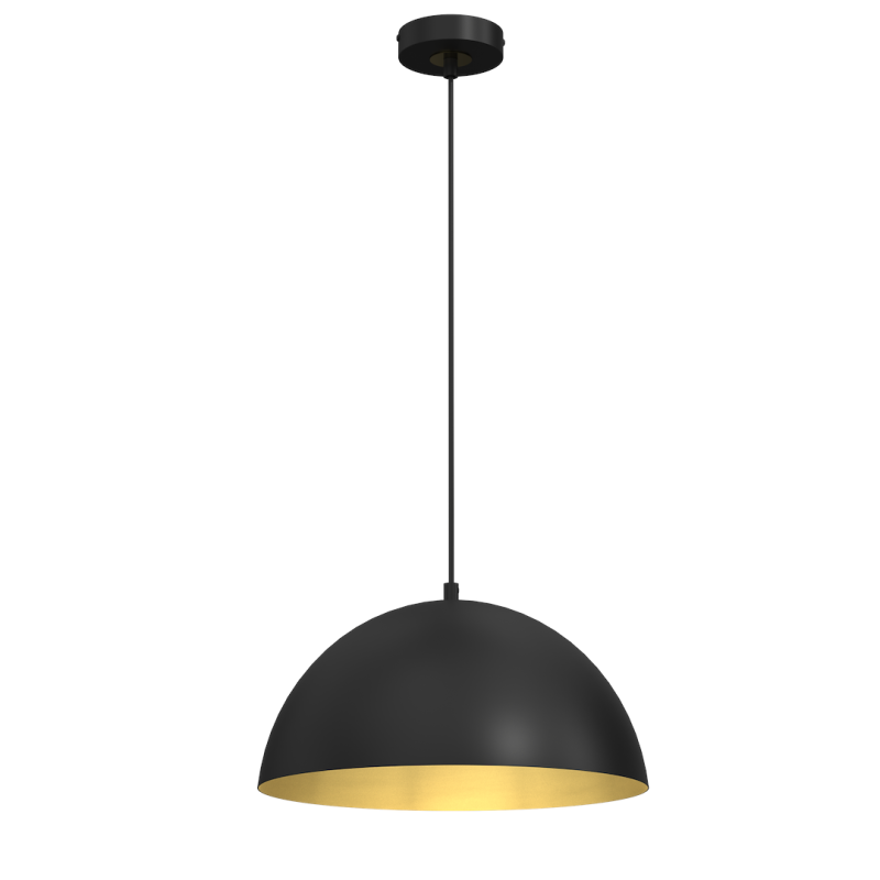 Lampa wisząca BETA BLACK/GOLD 1xE27 35cm Lampa wisząca BETA BLACK/GOLD 1xE27 35cm