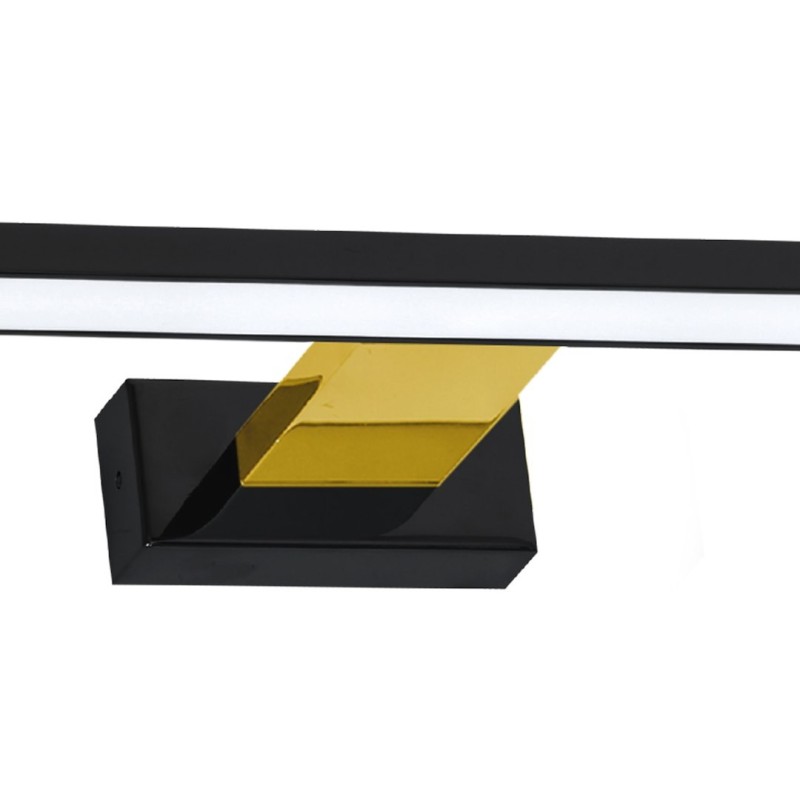 SHINE BLACK/GOLD Wall Lamp 60cm 13.8W LED SHINE BLACK/GOLD Wall Lamp 60cm 13.8W LED