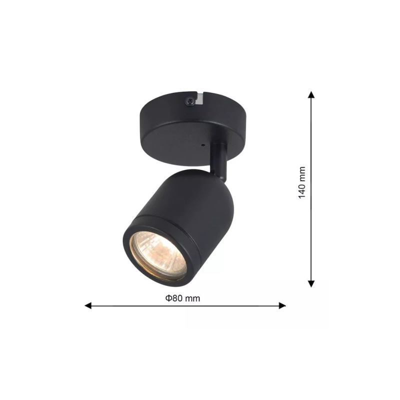 PORTER Wall Light 1XGU10 IP44 PORTER Wall Light 1XGU10 IP44