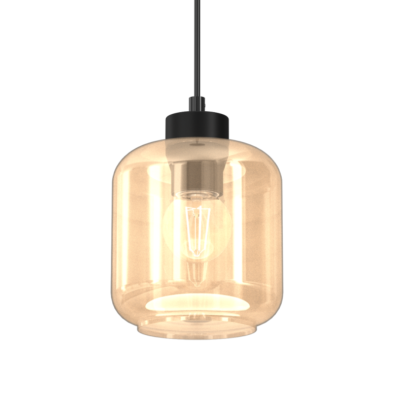 Lampa wisząca SOMBRA AMBER 1xE27 Lampa wisząca SOMBRA AMBER 1xE27