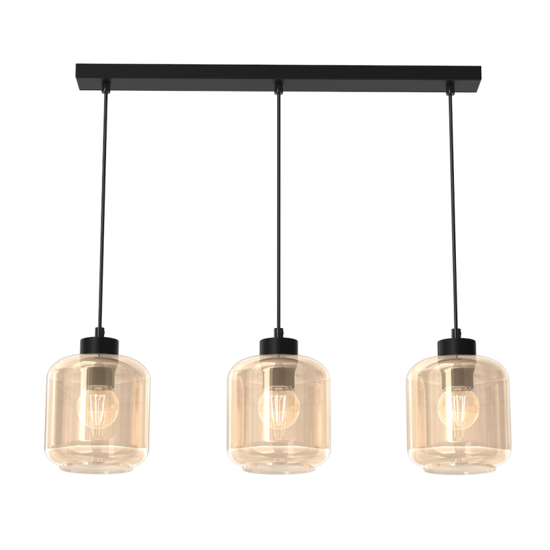 Lampa wisząca SOMBRA AMBER 3xE27 Lampa wisząca SOMBRA AMBER 3xE27