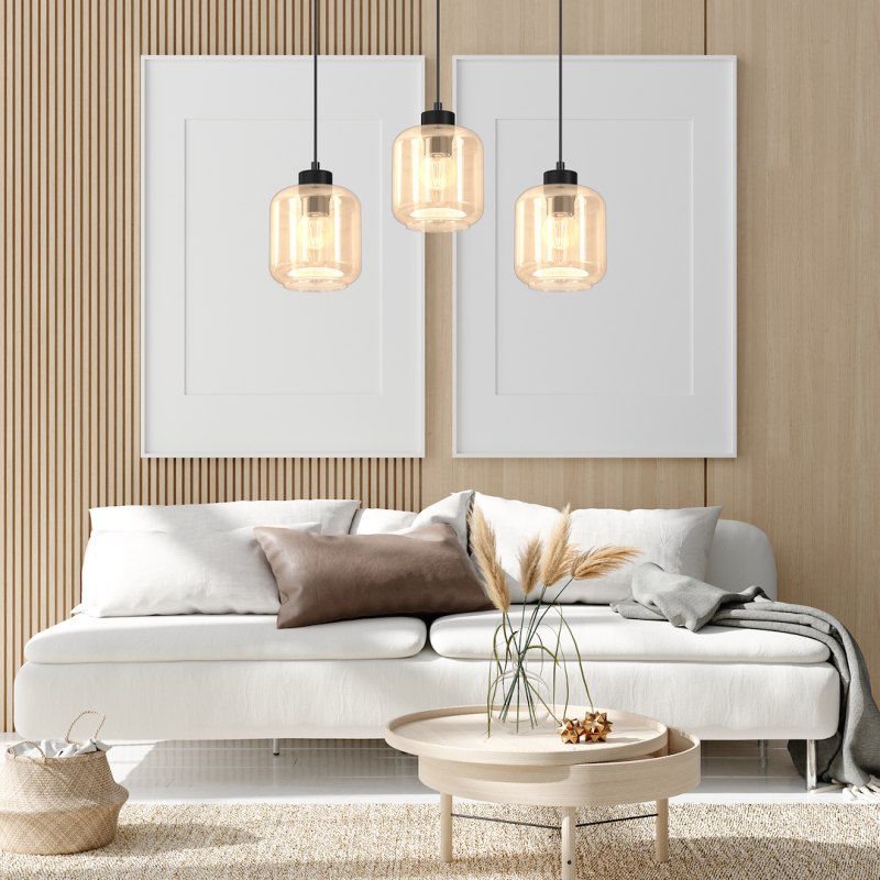 Lampa wisząca SOMBRA AMBER 3xE27 Lampa wisząca SOMBRA AMBER 3xE27
