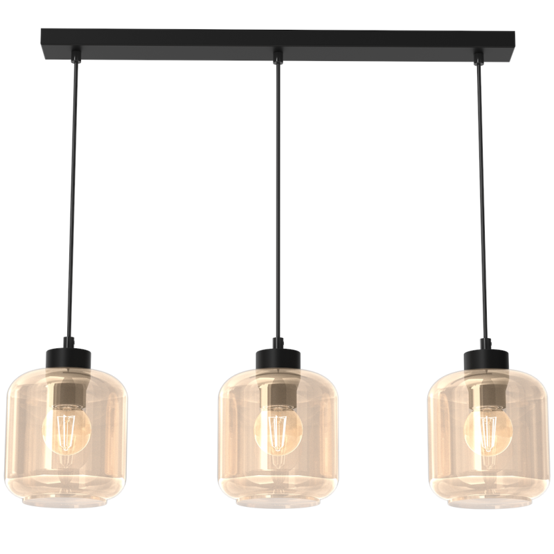 Lampa wisząca SOMBRA AMBER 3xE27 Lampa wisząca SOMBRA AMBER 3xE27