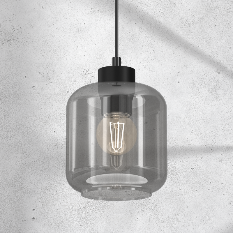 Lampa wisząca SOMBRA SMOKED 1xE27 Lampa wisząca SOMBRA SMOKED 1xE27