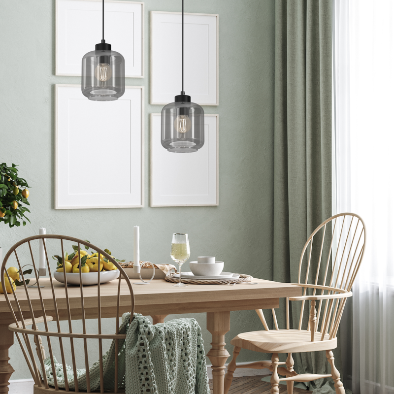 Lampa wisząca SOMBRA SMOKED 1xE27 Lampa wisząca SOMBRA SMOKED 1xE27
