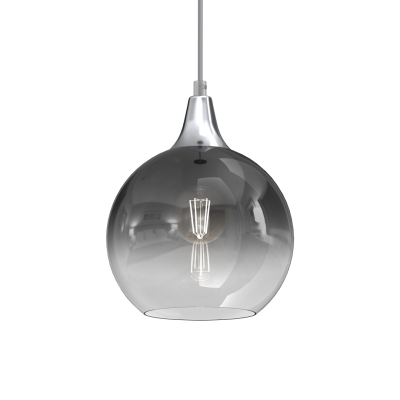 Lampa wisząca MONTE SILVER fi 200 1xE27 Lampa wisząca MONTE SILVER fi 200 1xE27