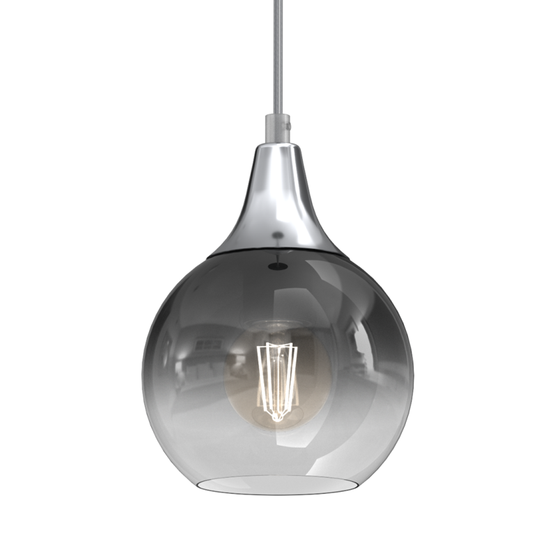 Lampa wisząca MONTE SILVER fi 150 1xE27 Lampa wisząca MONTE SILVER fi 150 1xE27