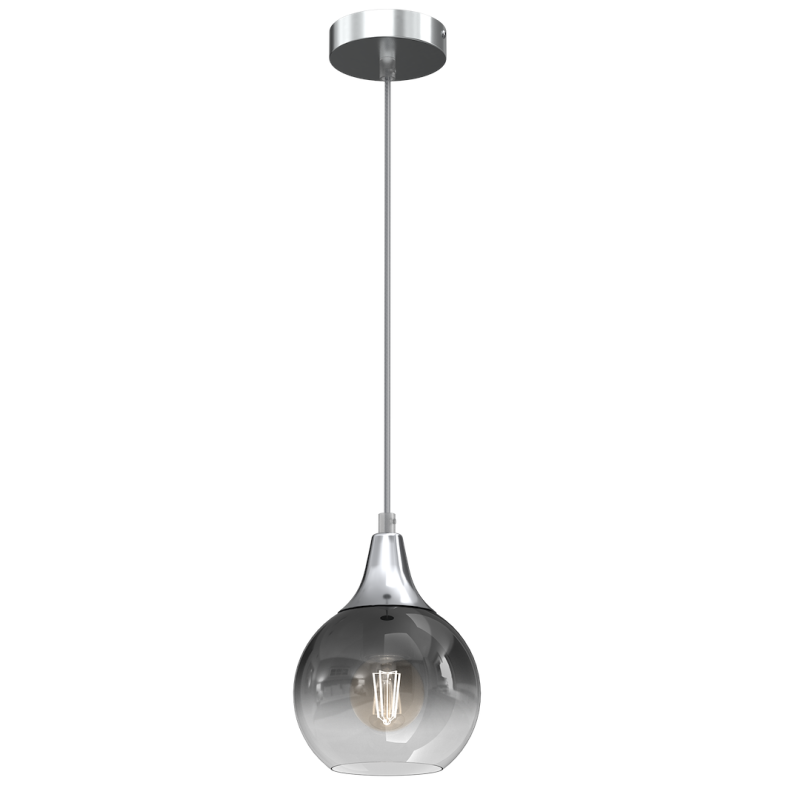 Lampa wisząca MONTE SILVER fi 150 1xE27 Lampa wisząca MONTE SILVER fi 150 1xE27