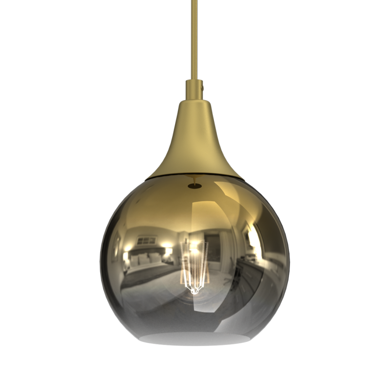 Lampa wisząca MONTE GOLD fi 150 1xE27 Lampa wisząca MONTE GOLD fi 150 1xE27