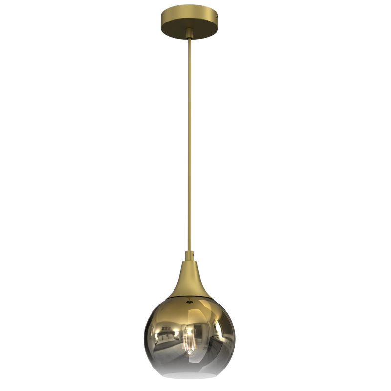 Lampa wisząca MONTE GOLD fi 150 1xE27 Lampa wisząca MONTE GOLD fi 150 1xE27