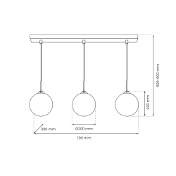 REFLEX Pendant Lamp 3xE14 REFLEX Pendant Lamp 3xE14