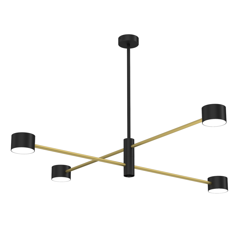 Lampa sufitowa CROSS GOLD 4xGX53 Lampa sufitowa CROSS GOLD 4xGX53