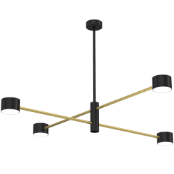 Lampa sufitowa CROSS GOLD 4xGX53 Lampa sufitowa CROSS GOLD 4xGX53