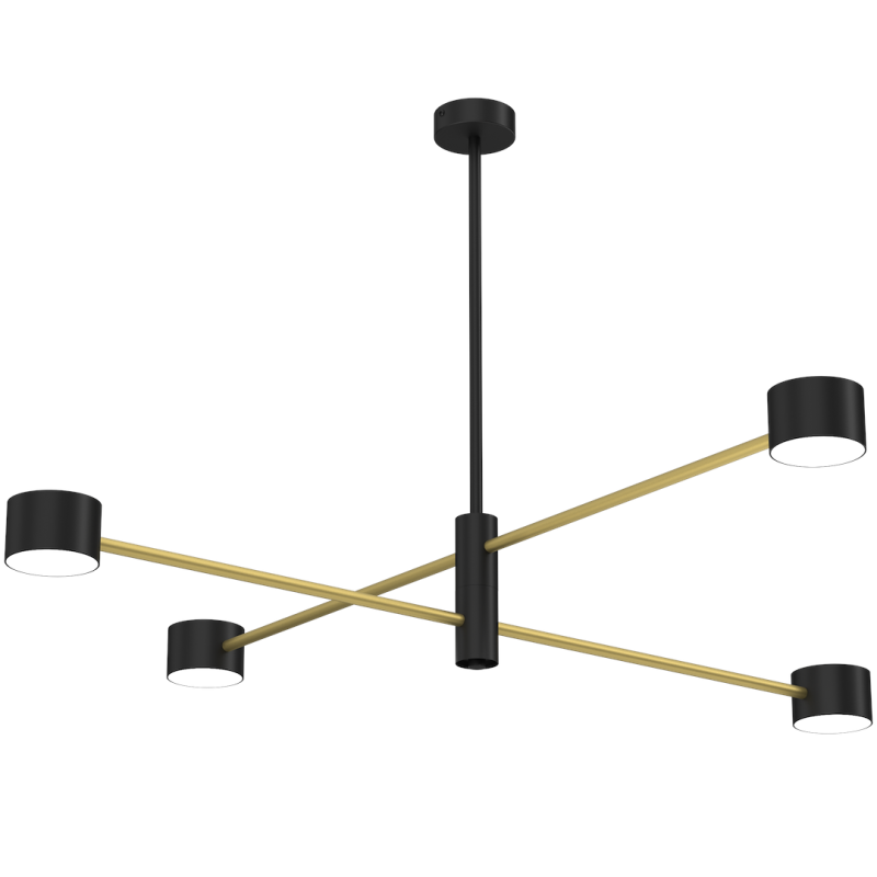 Lampa sufitowa CROSS GOLD 4xGX53 Lampa sufitowa CROSS GOLD 4xGX53