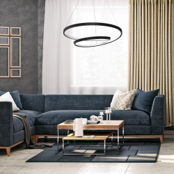 Lampa wisząca LUCERO BLACK 48W LED Lampa wisząca LUCERO BLACK 48W LED