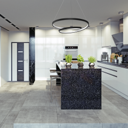 LUCERO BLACK 48W LED pendant lamp LUCERO BLACK 48W LED pendant lamp