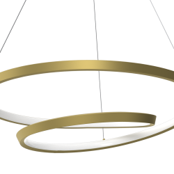 Lampa wisząca LUCERO GOLD 48W LED Lampa wisząca LUCERO GOLD 48W LED
