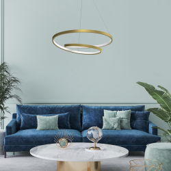 Lampa wisząca LUCERO GOLD 48W LED Lampa wisząca LUCERO GOLD 48W LED