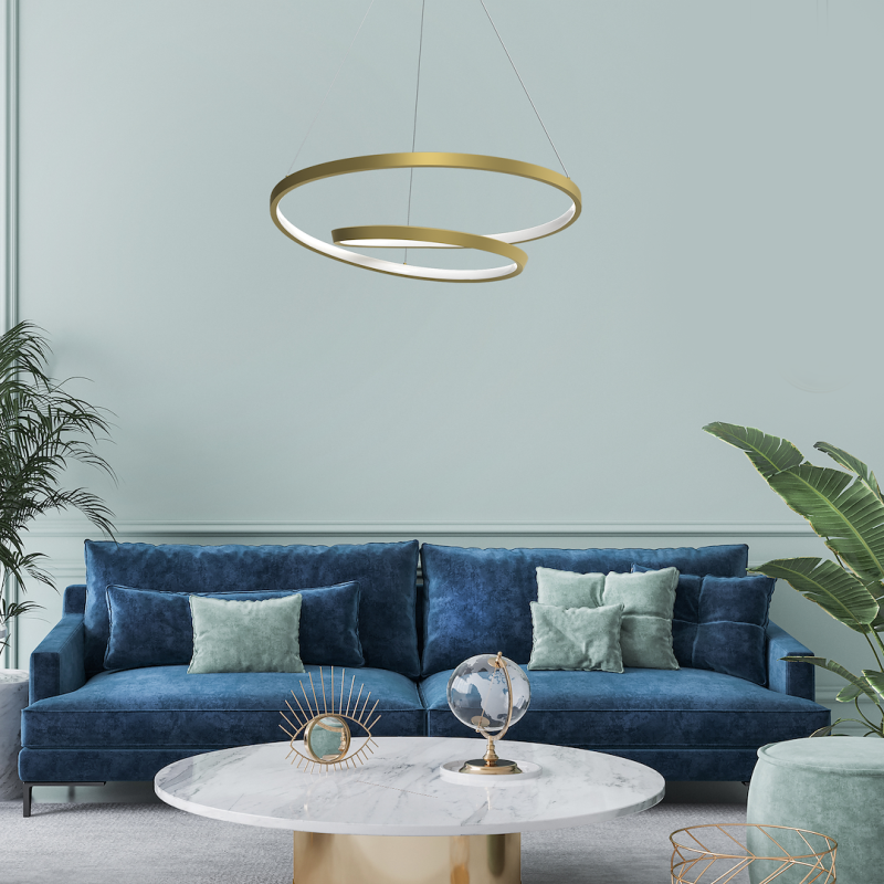 Lampa wisząca LUCERO GOLD 48W LED Lampa wisząca LUCERO GOLD 48W LED