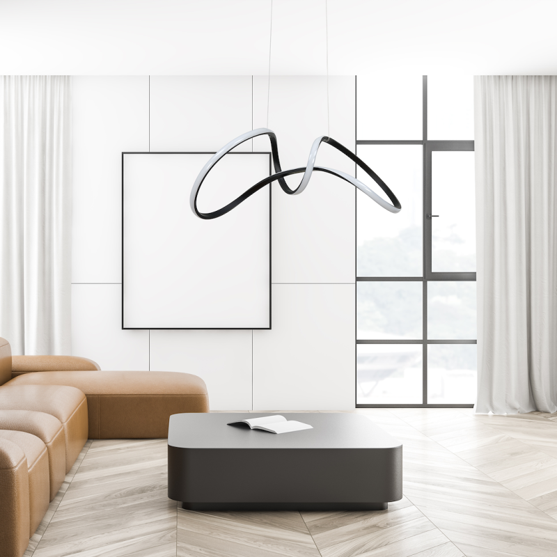 Lampa wisząca TESORO BLACK 48W LED Lampa wisząca TESORO BLACK 48W LED
