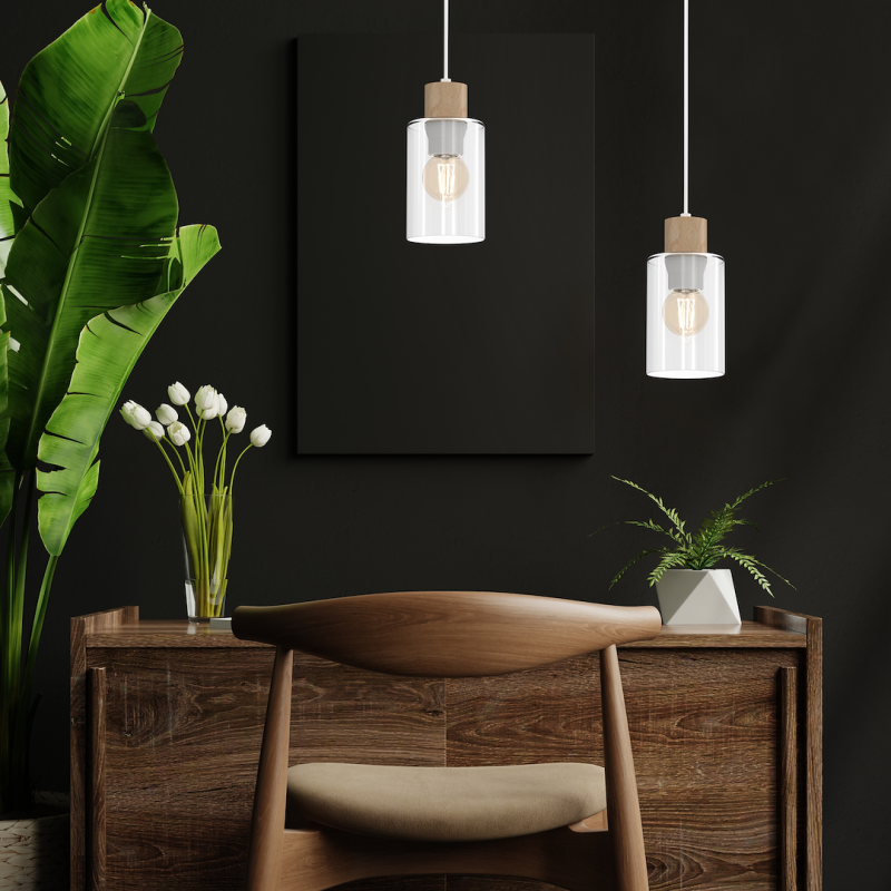 Lampa wisząca MADERA 1xE27 Lampa wisząca MADERA 1xE27