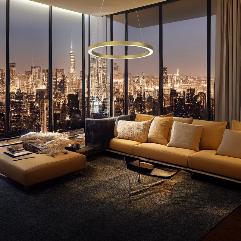 Lampa wisząca GALAXIA GOLD 26W LED Lampa wisząca GALAXIA GOLD 26W LED