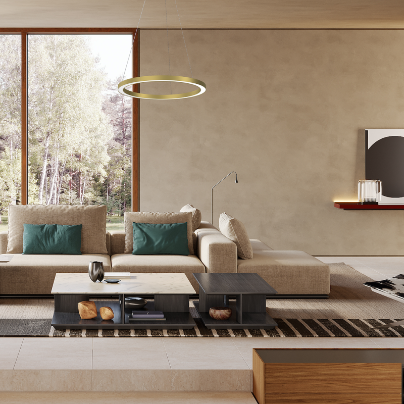 GALAXIA GOLD 26W LED pendant lamp GALAXIA GOLD 26W LED pendant lamp