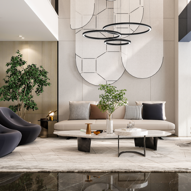 GALAXIA BLACK 85W LED pendant lamp GALAXIA BLACK 85W LED pendant lamp