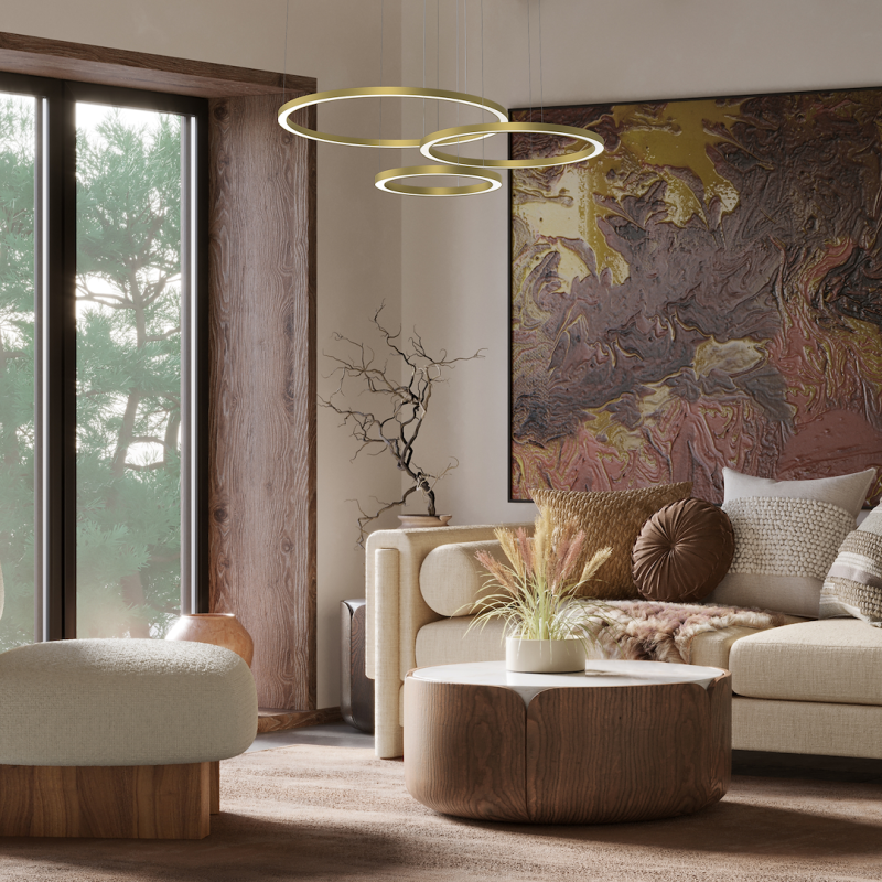 Lampa wisząca GALAXIA GOLD 85W LED Lampa wisząca GALAXIA GOLD 85W LED