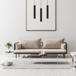 Lampa wisząca HUDSON BLACK 3xGU10 Lampa wisząca HUDSON BLACK 3xGU10