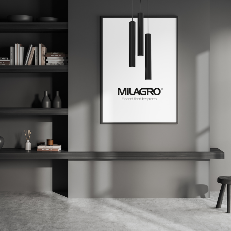 Lampa wisząca HUDSON BLACK 3xGU10 Lampa wisząca HUDSON BLACK 3xGU10