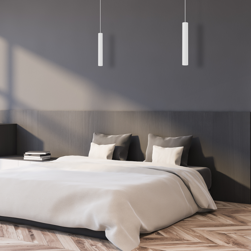 Lampa wisząca HUDSON WHITE 1xGU10 Lampa wisząca HUDSON WHITE 1xGU10
