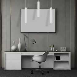 Lampa wisząca HUDSON WHITE 3xGU10 Lampa wisząca HUDSON WHITE 3xGU10