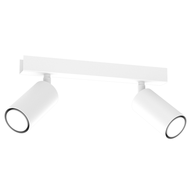 Lampa sufitowa Hudson 2xGU10 Biały Lampa sufitowa Hudson 2xGU10 Biały