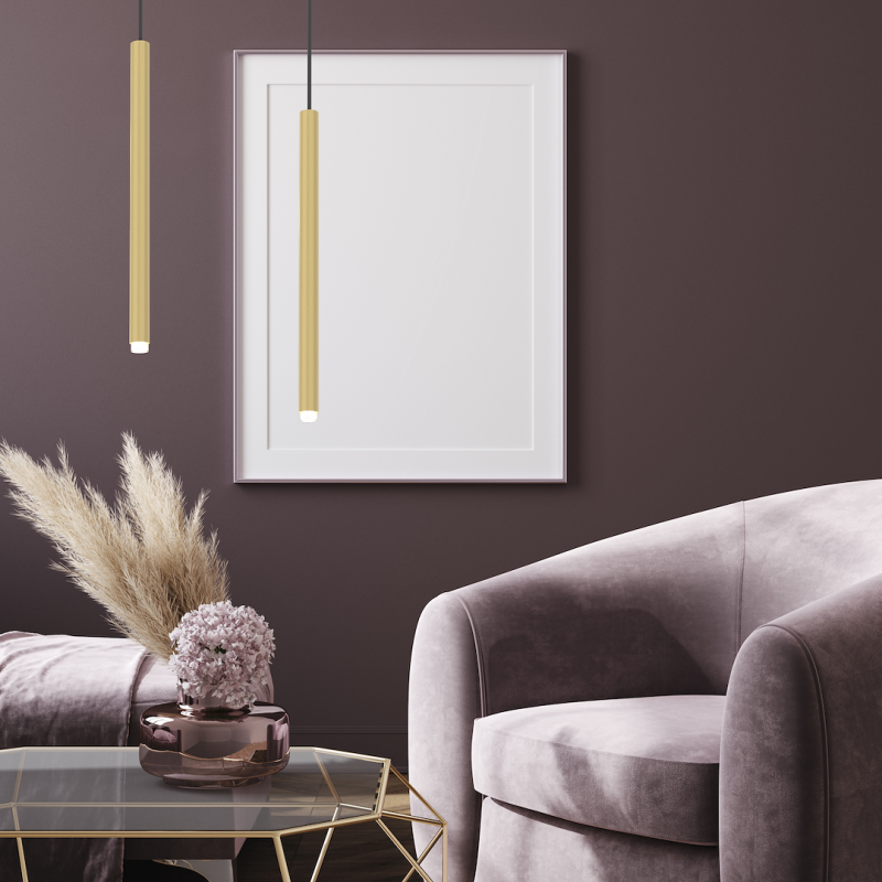 Lampa wisząca MONZA BRASS 1xG9 max 8W LED Lampa wisząca MONZA BRASS 1xG9 max 8W LED