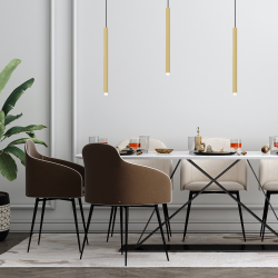 Lampa wisząca MONZA BRASS 1xG9 max 8W LED Lampa wisząca MONZA BRASS 1xG9 max 8W LED