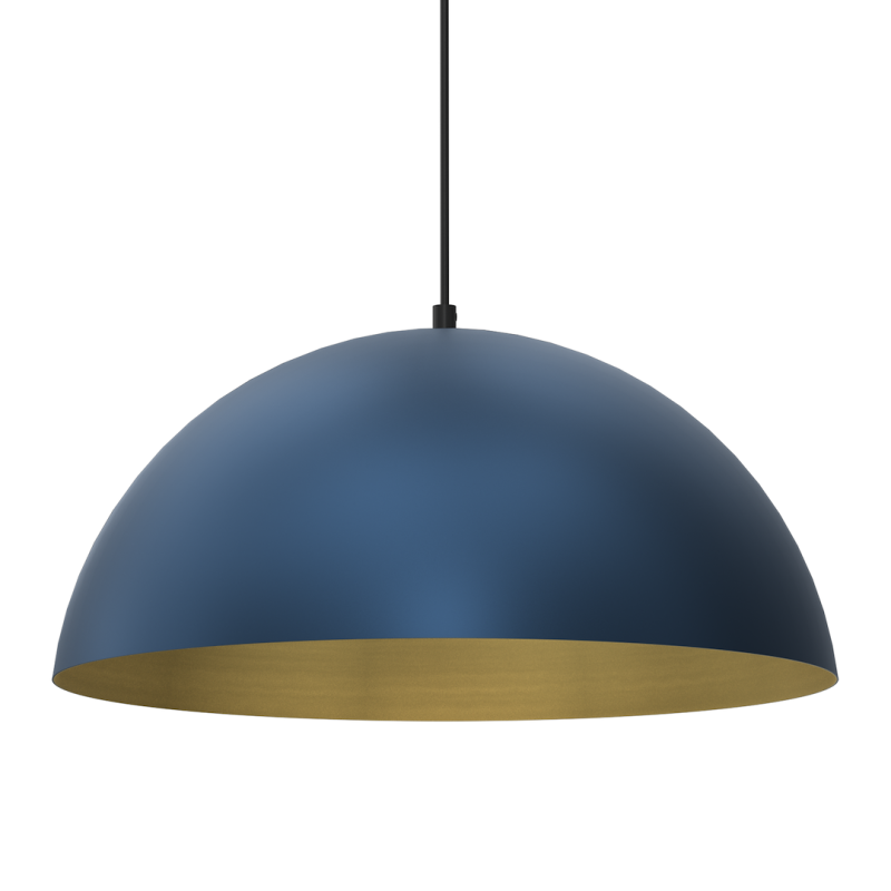 Lampa wisząca BETA NAVY BLUE/GOLD 1xE27 45cm Lampa wisząca BETA NAVY BLUE/GOLD 1xE27 45cm