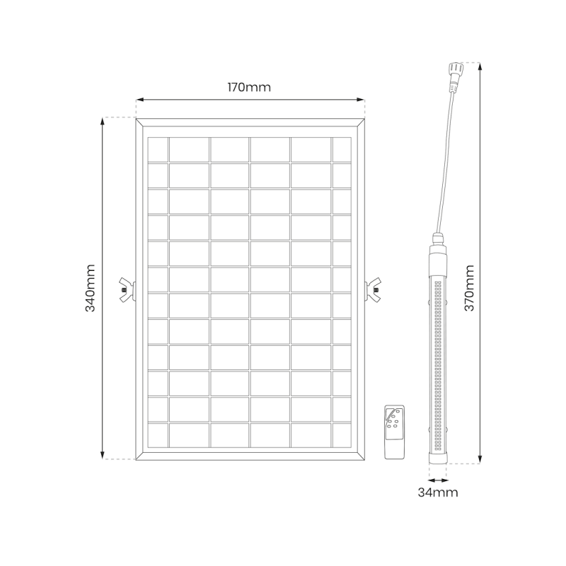 Świetlówka Solarna Jimmy 580lm 6000K Świetlówka Solarna Jimmy 580lm 6000K