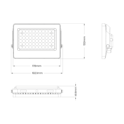 Naświetlacz Solarny Fokus 60W 900lm 6000K Naświetlacz Solarny Fokus 60W 900lm 6000K