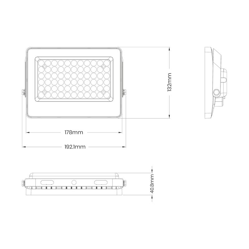 Naświetlacz Solarny Fokus 60W 900lm 6000K Naświetlacz Solarny Fokus 60W 900lm 6000K