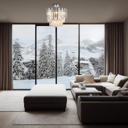 ASPEN CHROME Ceiling Lamp 6xE14 ASPEN CHROME Ceiling Lamp 6xE14
