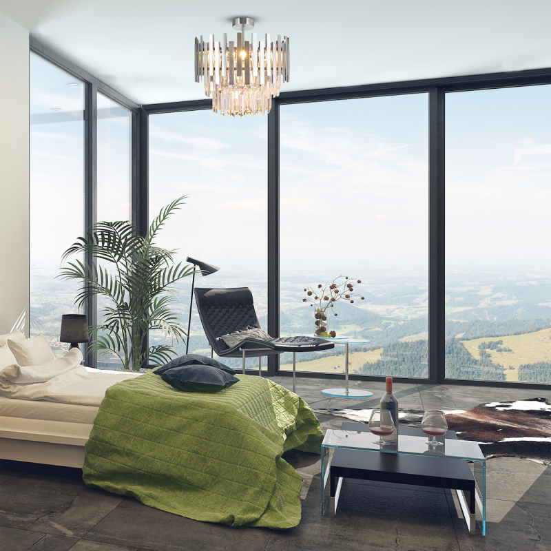 Deckenleuchte ASPEN CHROME 6xE14 Deckenleuchte ASPEN CHROME 6xE14